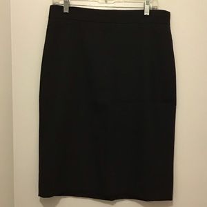 Ann Taylor LOFT Black Pencil Skirt